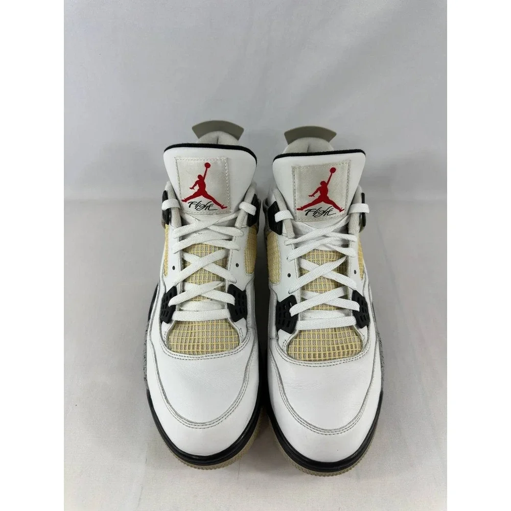 Nike Air Jordan 4 Retro OG 'White Cement' 2016 Men's 840606-192 Size 13